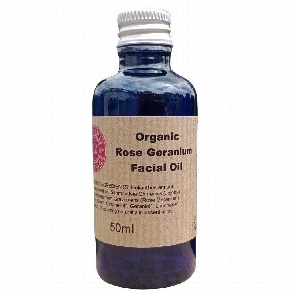 Heavenly Organics Rose Geranium Facial Oil - Earthfare Supermarket - 793591604749