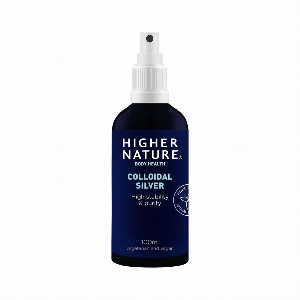 Higher Nature Colloidal Silver Spray - Earthfare Supermarket - 5031013102479