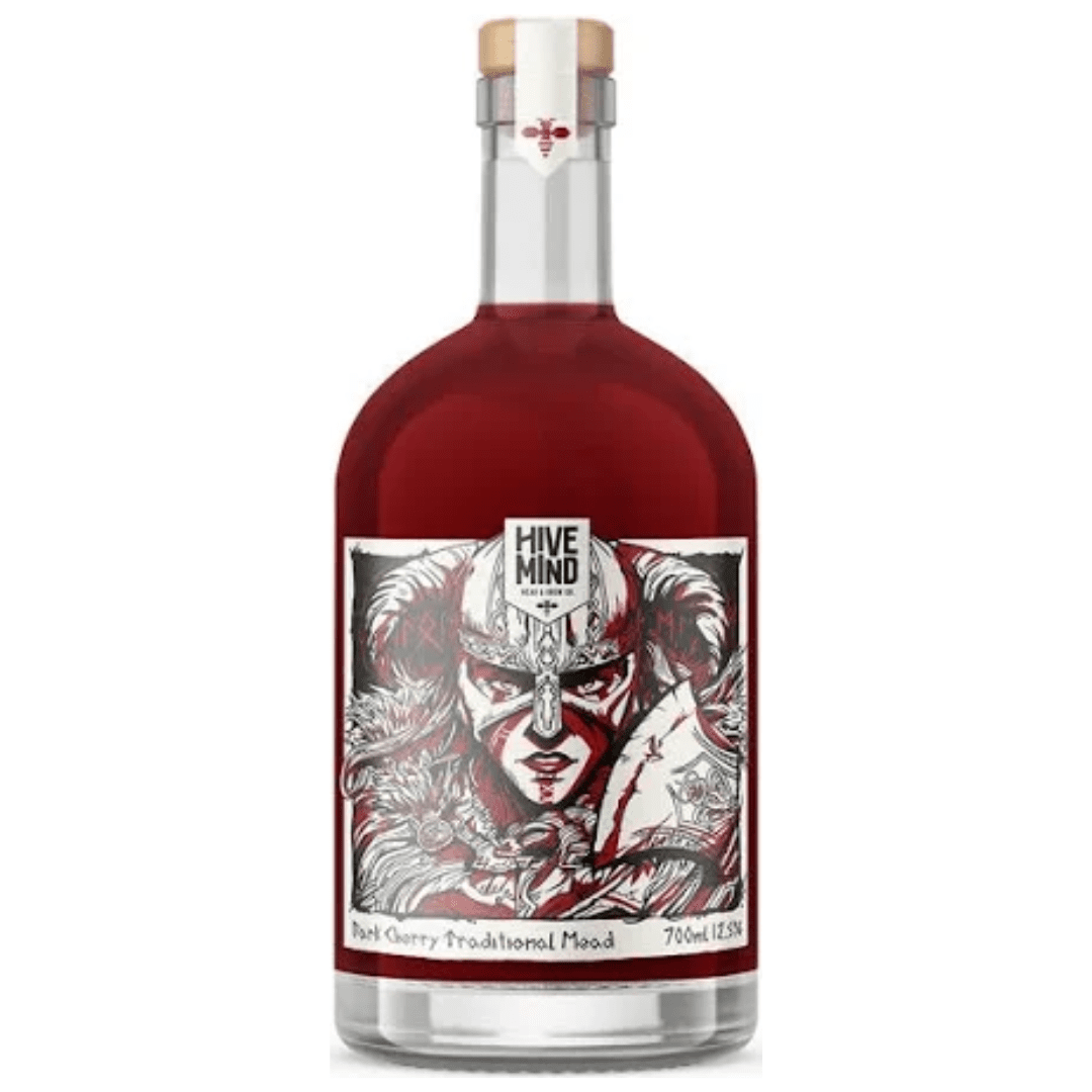 Hive Mind Dark Cherry Traditional Mead 70Cl - Earthfare Supermarket - 5065015527640