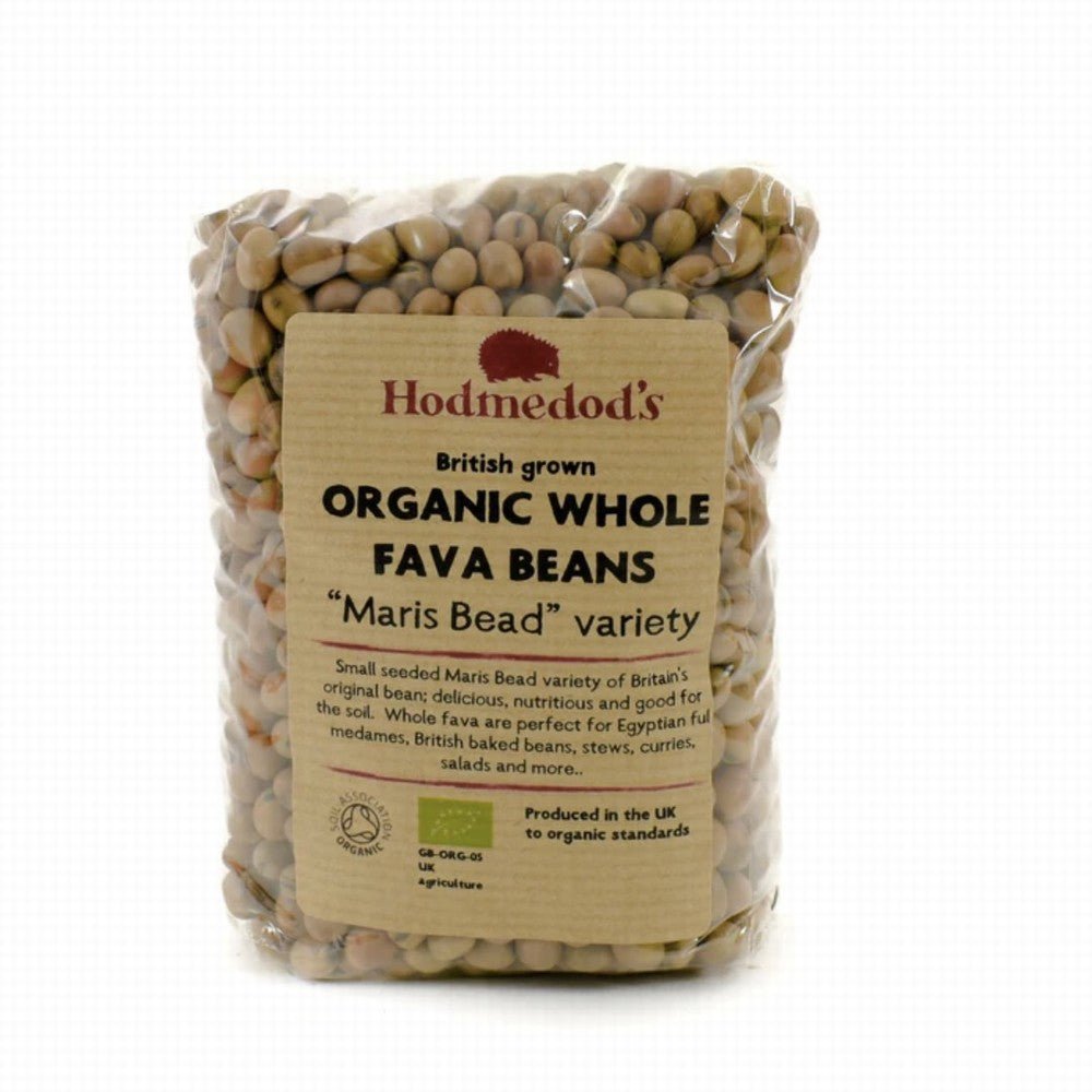 Hodmedods Organic Whole Fava Beans - Earthfare Supermarket - 5060324810872