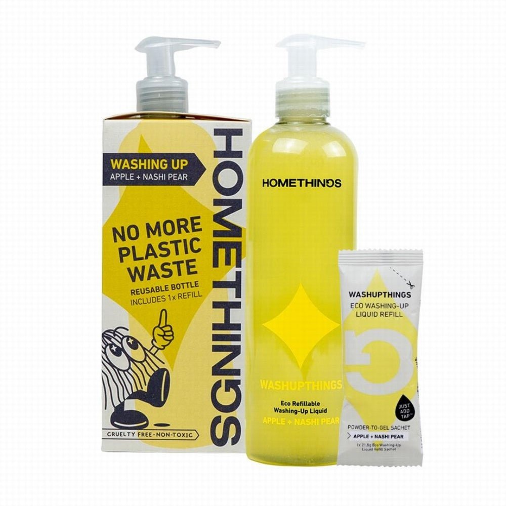 Homethings Washing Up Liquid Bottle - Earthfare Supermarket - 5060764370530