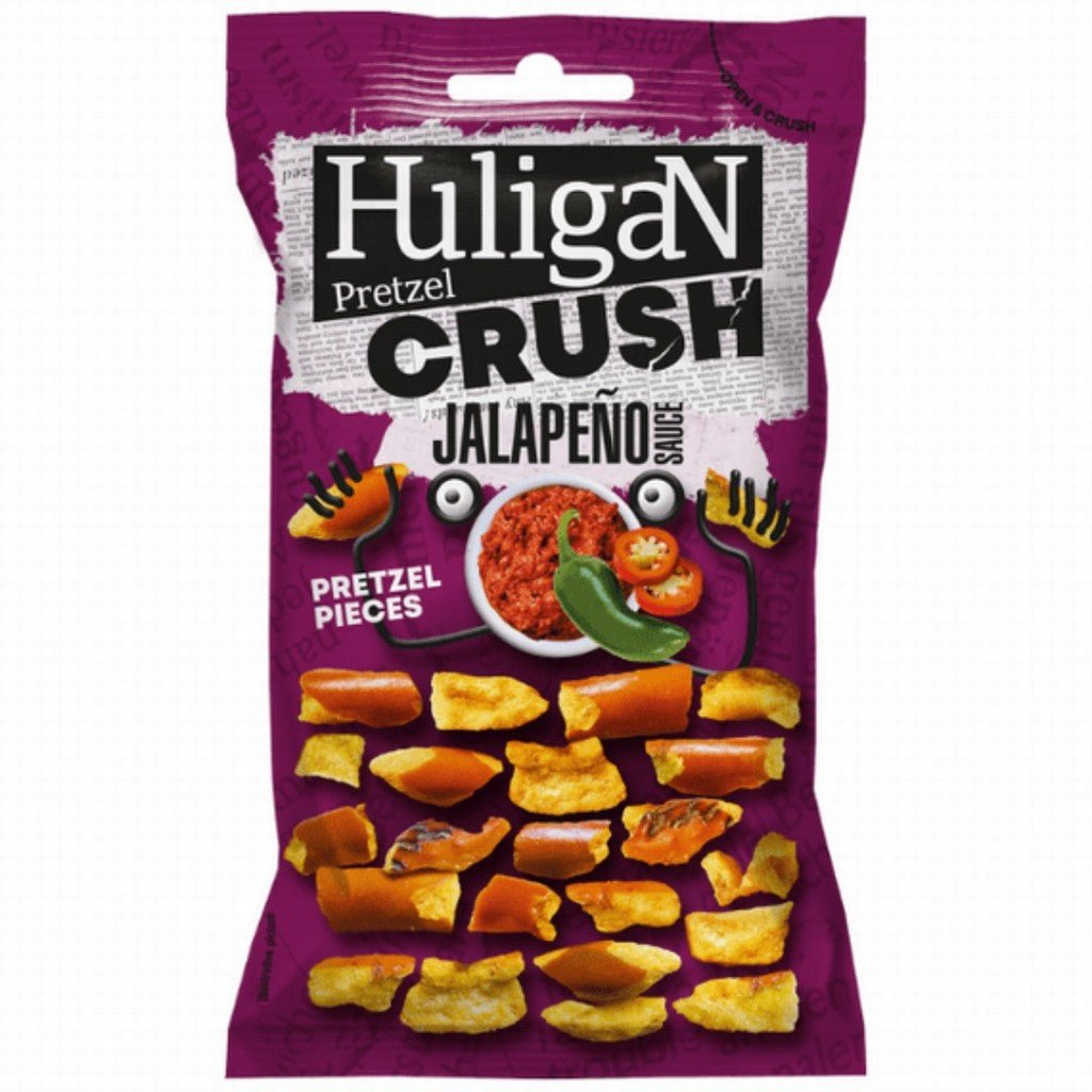 Huligan Pretzel Crush Jalapeno - Earthfare Supermarket - 3800200452480