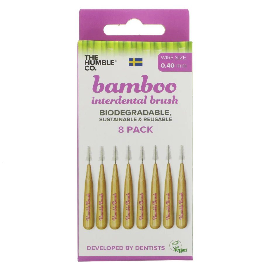 Humble Interdental Brush Pink Size 0 - Earthfare Supermarket - 7350075693038