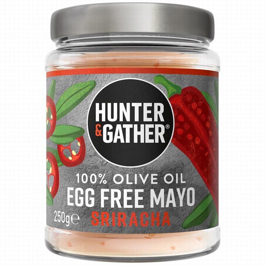 Hunter & Gather Olive Oil Mayonnaise Sriracha - Earthfare Supermarket - 5060972180044