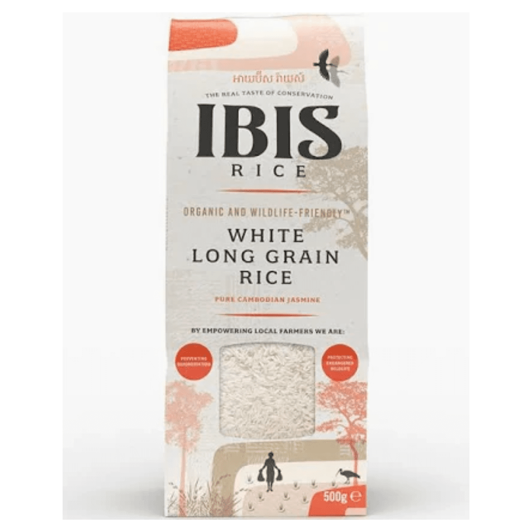 IBIS White Long Grain Jasmine Rice Org. 500g - Earthfare Supermarket - 8847100570369