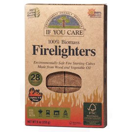 If You Care Firelighters Non Toxic Biomass - Earthfare Supermarket - 770009250341