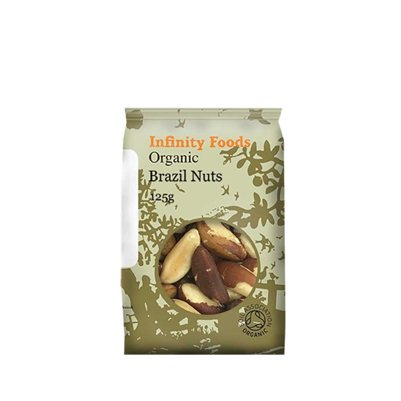 Infinity Organic Brazil Nuts - Earthfare Supermarket - 5028869060312