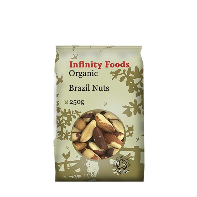 Infinity Organic Brazil Nuts - Earthfare Supermarket - 5028869060329