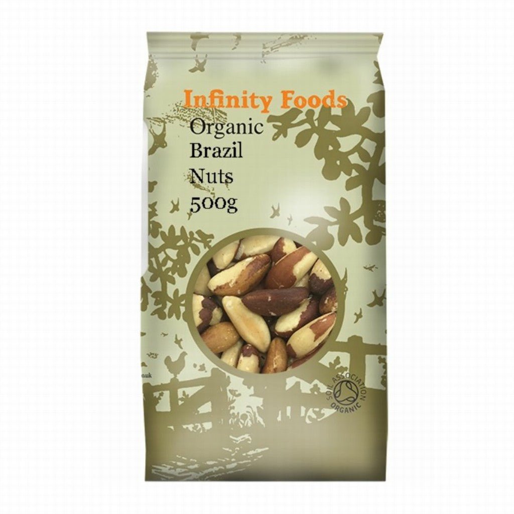 Infinity Organic Brazil Nuts - Earthfare Supermarket - 5028869060336