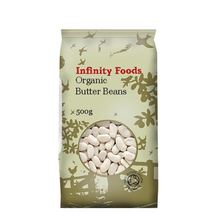 Infinity Organic Butter Beans - Earthfare Supermarket - 5028869050276