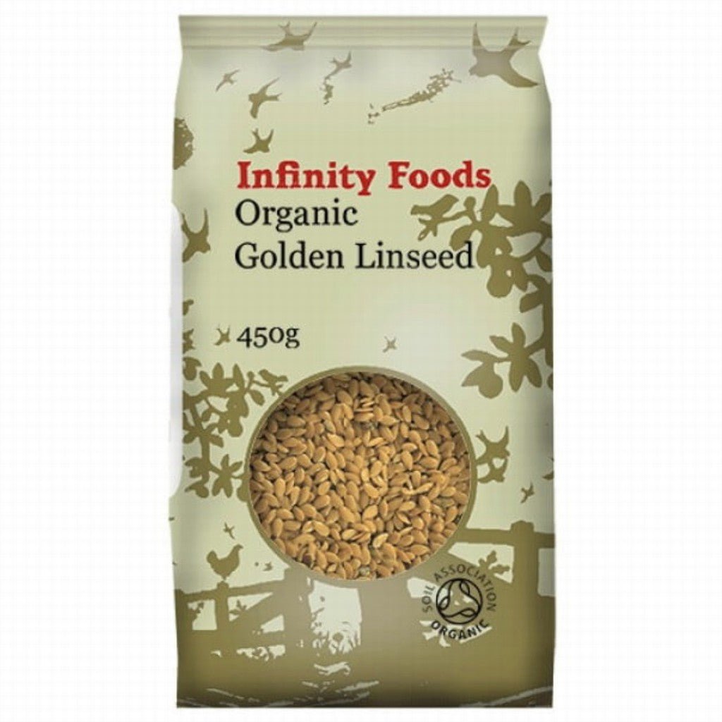 Infinity Organic Linseed Gold 450G - Earthfare Supermarket - 5028869060787