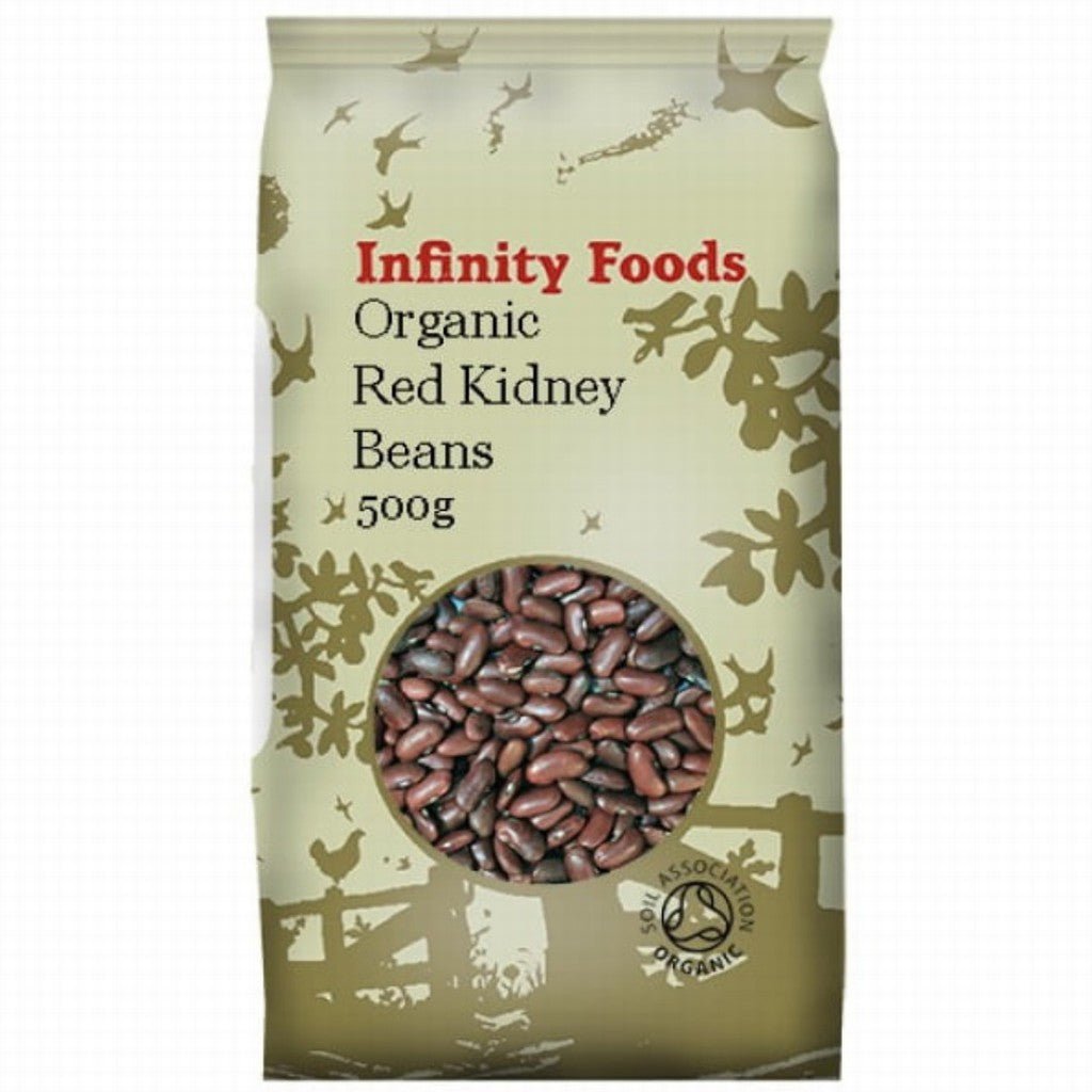 Infinity Organic Red Kidney Beans - Earthfare Supermarket - 5028869050955