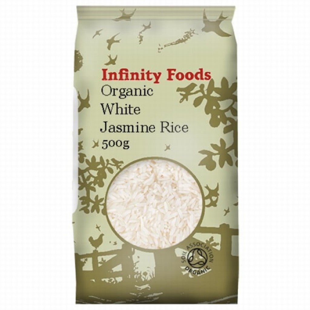 Infinity Organic Rice Jasmine 500g - Earthfare Supermarket - 5028869011956