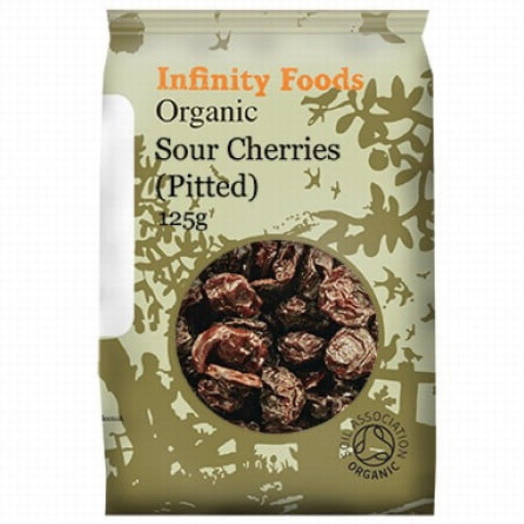 Infinity Organic Sour Cherries Pitted - Earthfare Supermarket - 5028869070168