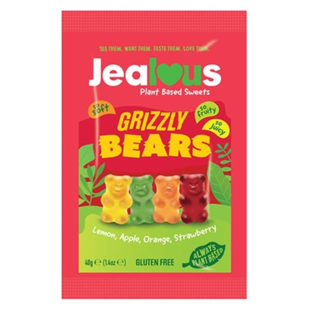Jealous Sweets Grizzly Bears 40G - Earthfare Supermarket - 5060276370561