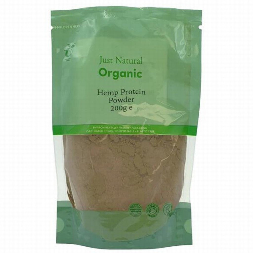 Just Natural Organic Hemp Protein Powder - Earthfare Supermarket - 5056078806513