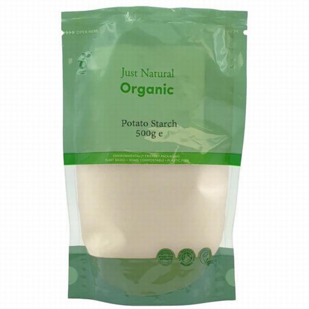 Just Natural Potato Starch 500G - Earthfare Supermarket - 5056078807954