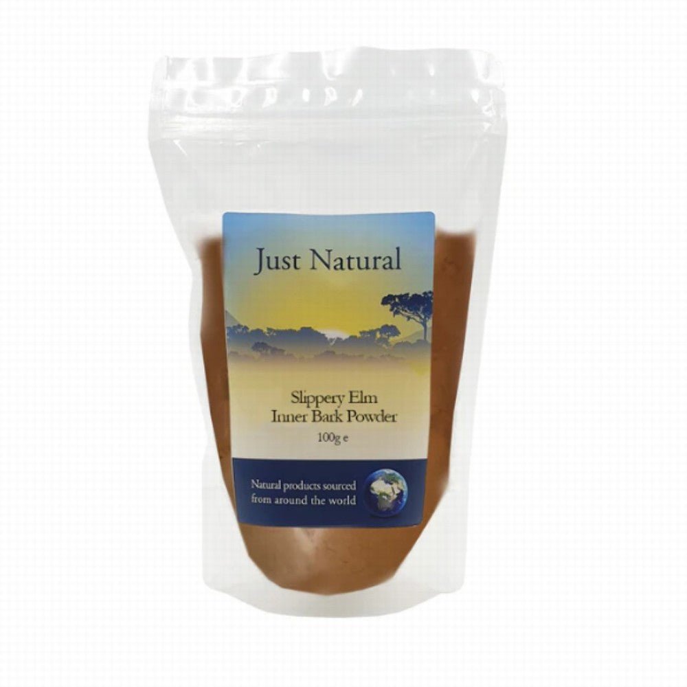 Just Natural Slippery Elm Bark Powder - Earthfare Supermarket - 5056078806490