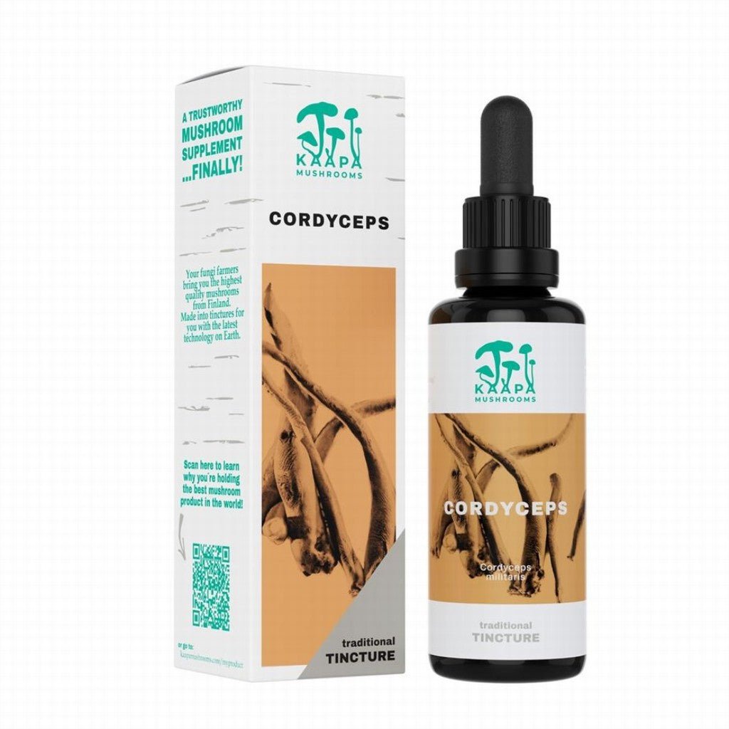 Kaapa Mushrooms Cordyceps Organic Extract Tincture - Earthfare Supermarket - 6430071310076