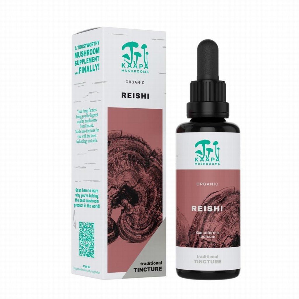 Kaapa Mushrooms Reishi Organic Extract Tincture - Earthfare Supermarket - 6430071310069