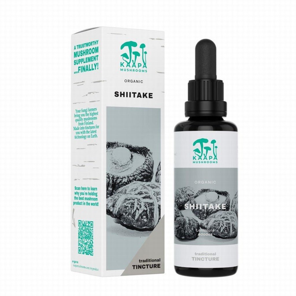 Kaapa Mushrooms Shiitake Organic Extract Tincture - Earthfare Supermarket - 6430071310168