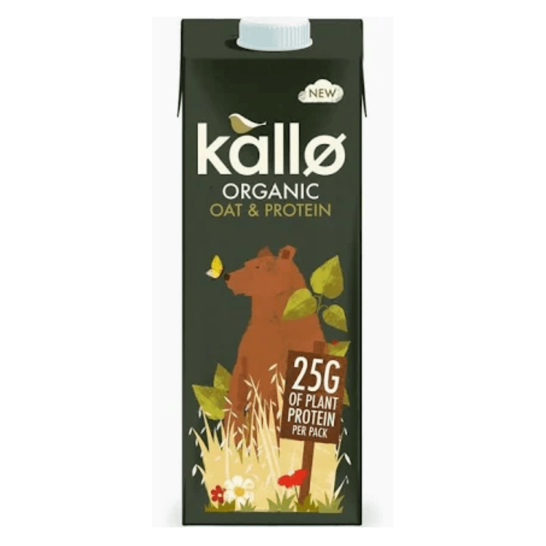 Kallo Organic Oat & Protein 1ltr - Earthfare Supermarket - 5013665117438