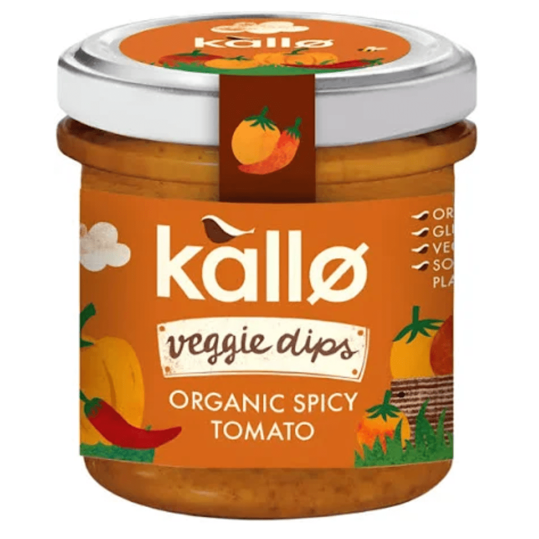 Kallo Organic Spicy Tomato Dip - Earthfare Supermarket - 5013665117339