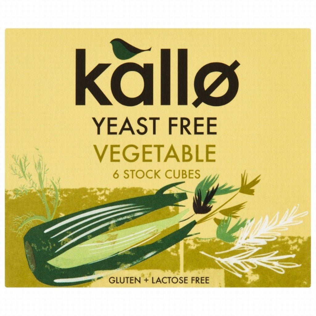 Kallo Yeast Free Vegetable Stock Cubes - Earthfare Supermarket - 5013665101420