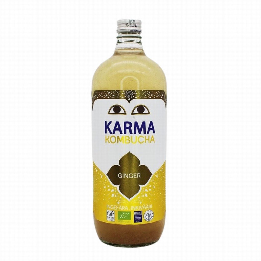 Karma Kombucha Ginger 1L - Earthfare Supermarket - 3760192497770