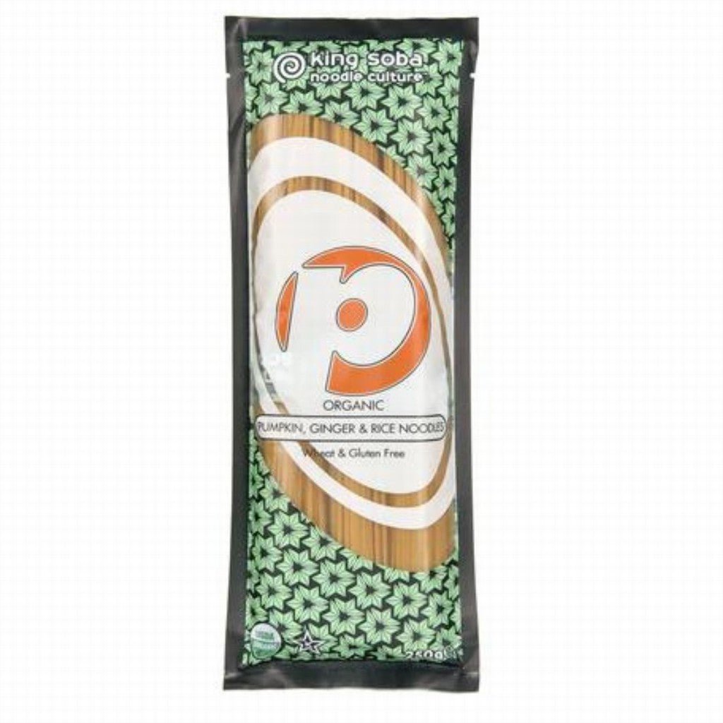 King Soba Organic Pumpkin Ginger & Rice Noodles - Earthfare Supermarket - 619286609007