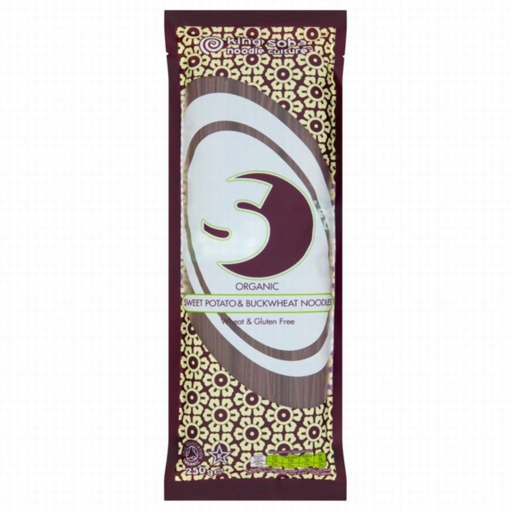 King Soba Organic Sweet Potato & Buckwheat Noodles - Earthfare Supermarket - 619286609014
