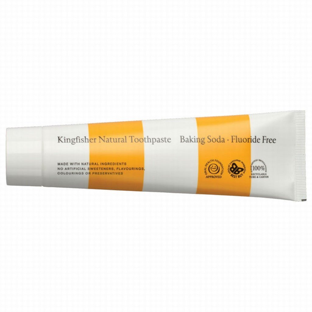 Kingfisher Baking Soda Toothpaste - Earthfare Supermarket - 5016912212917