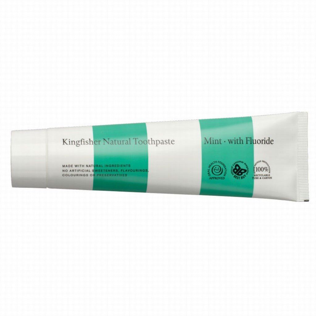 Kingfisher T/Paste Mint With Fluoride - Earthfare Supermarket - 5016912054531