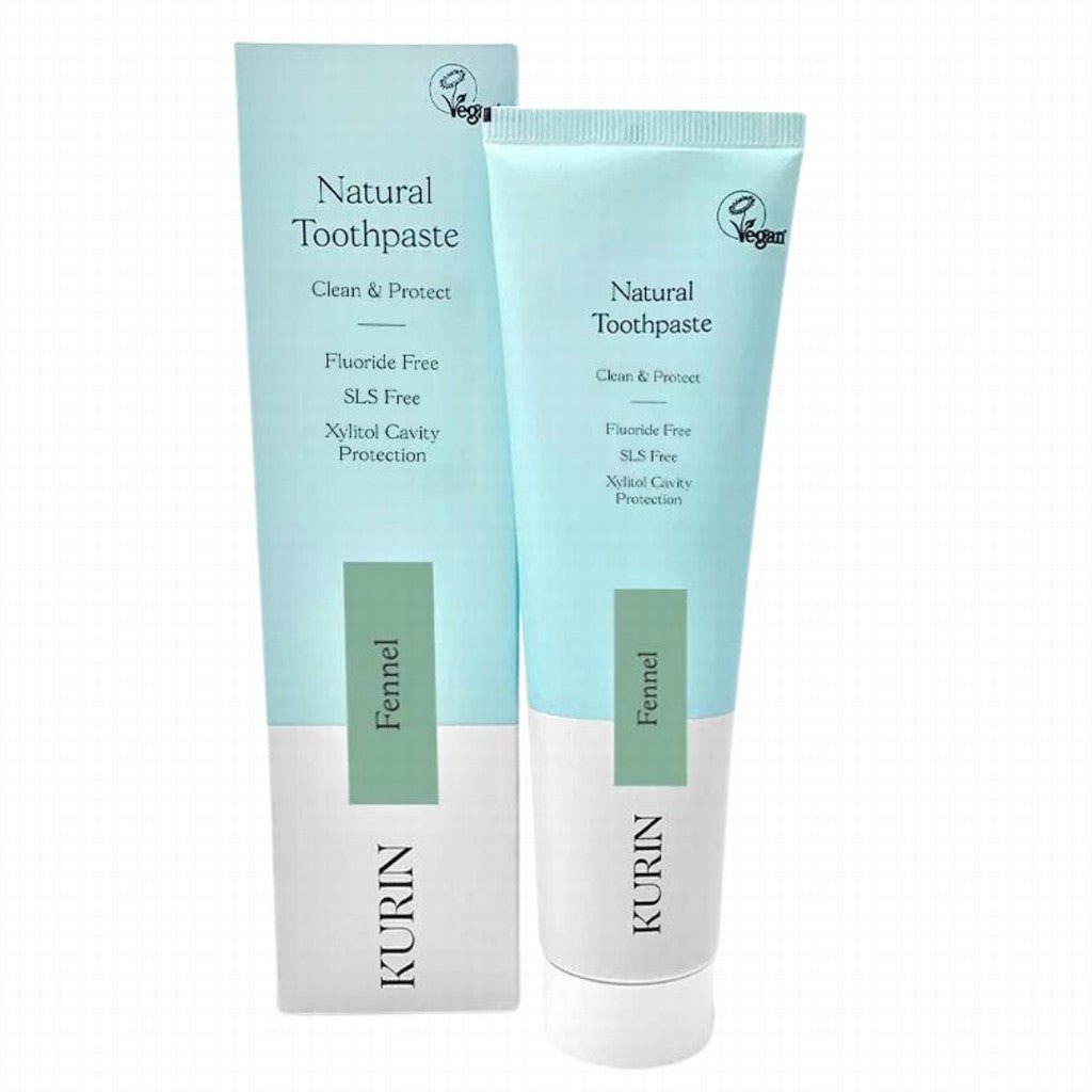Kurin Fluoride Free Toothpaste Fennel - Earthfare Supermarket - 5055177537953