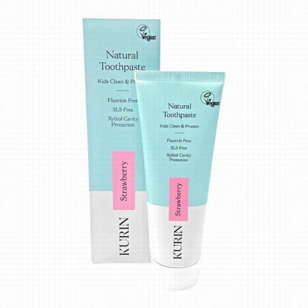 Kurin Fluoride Free Toothpaste Strawberry - Earthfare Supermarket - 5055177537984