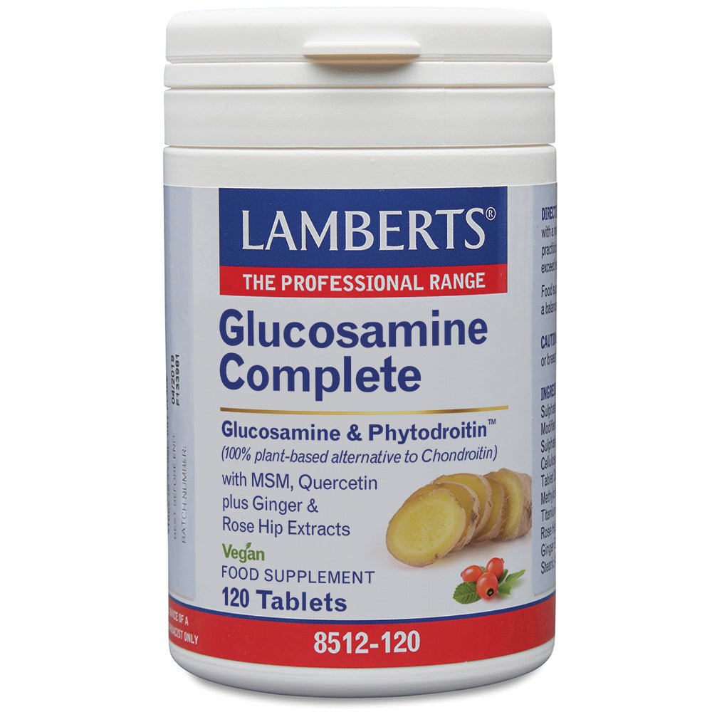 Lamberts Glucosamine Complete 120tabs - Earthfare Supermarket - 5055148412210