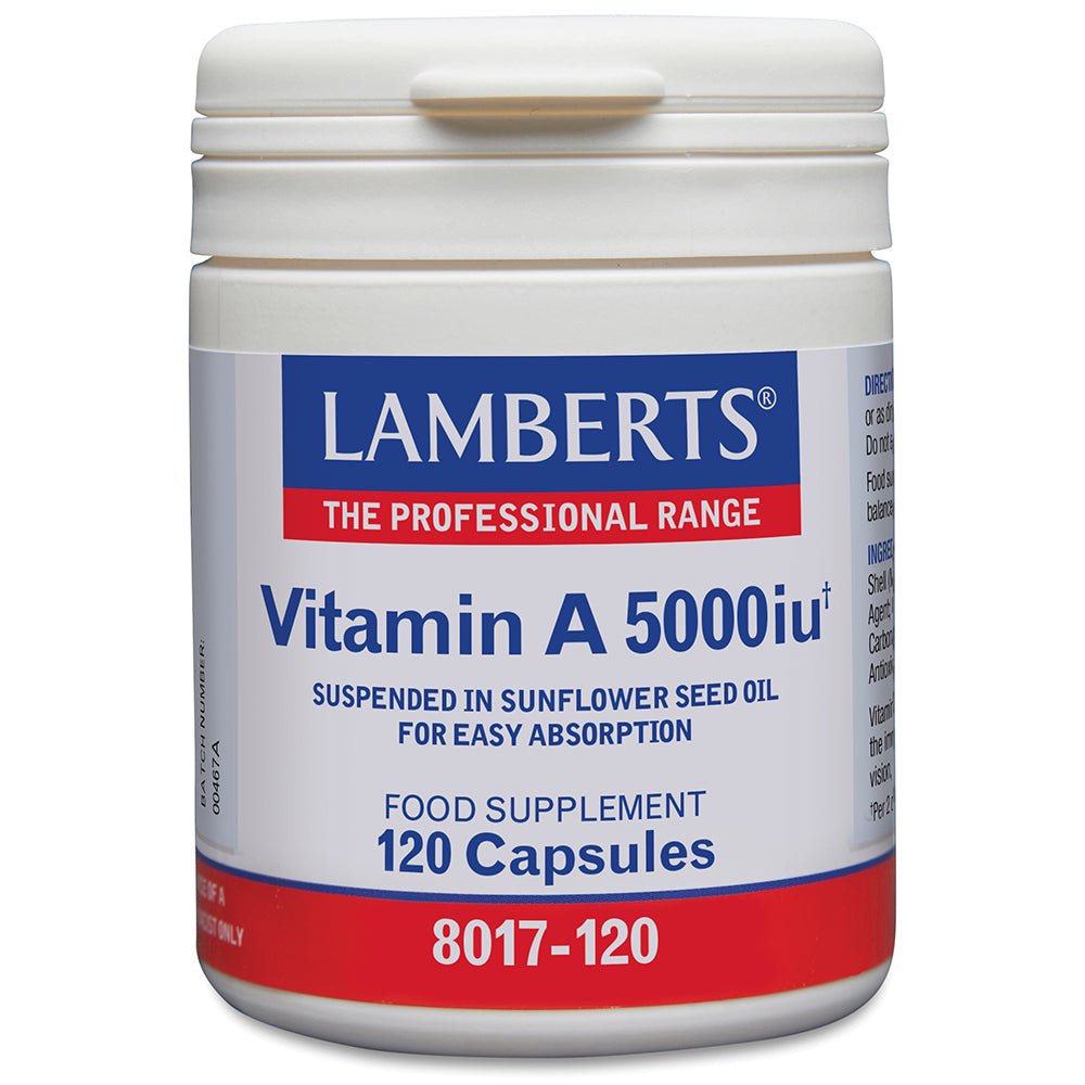 Lamberts Vitamin A 5000Iu - Earthfare Supermarket - 5055148413194