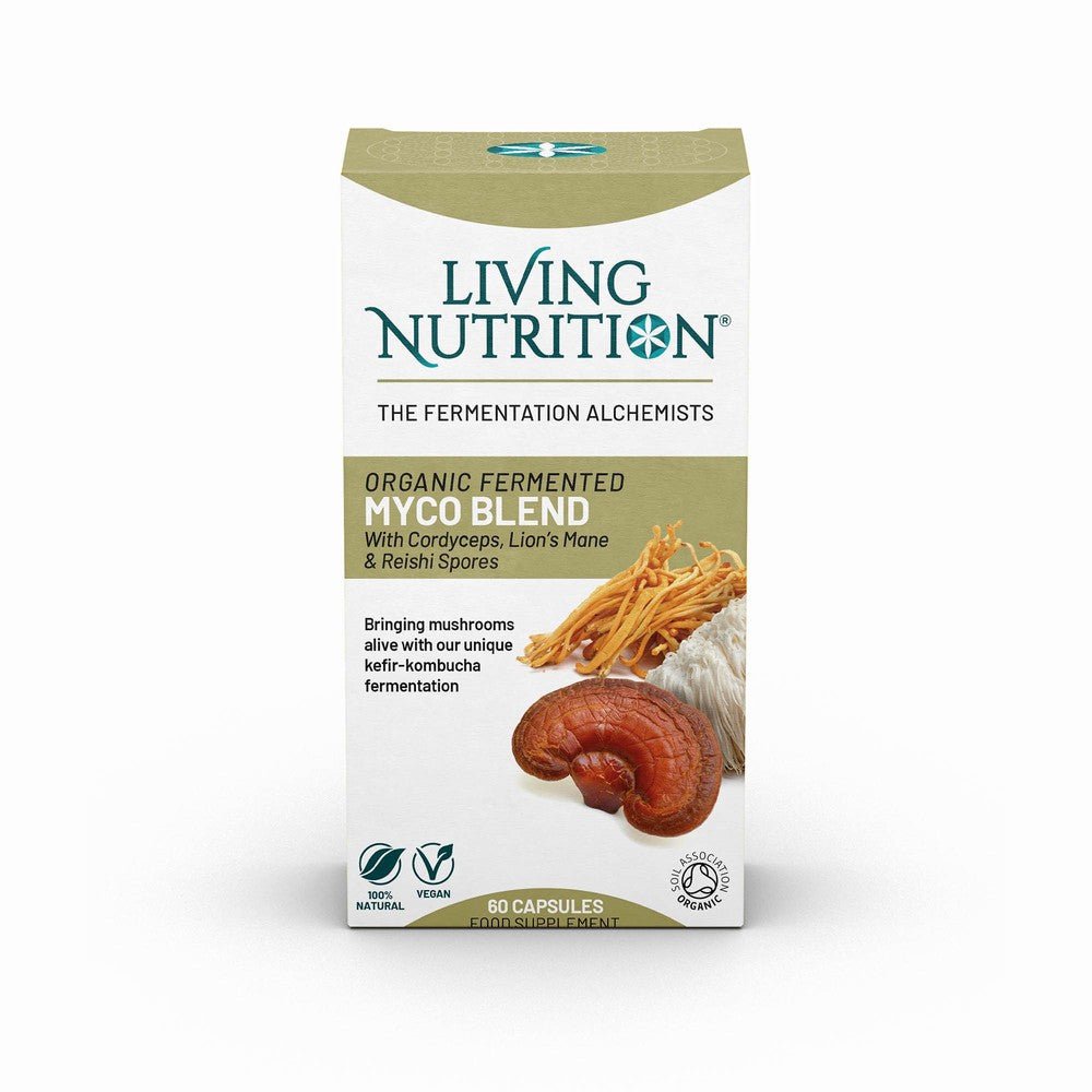 Living Nutrition Organic Fermented Mycoblend - Earthfare Supermarket - 0658556024775