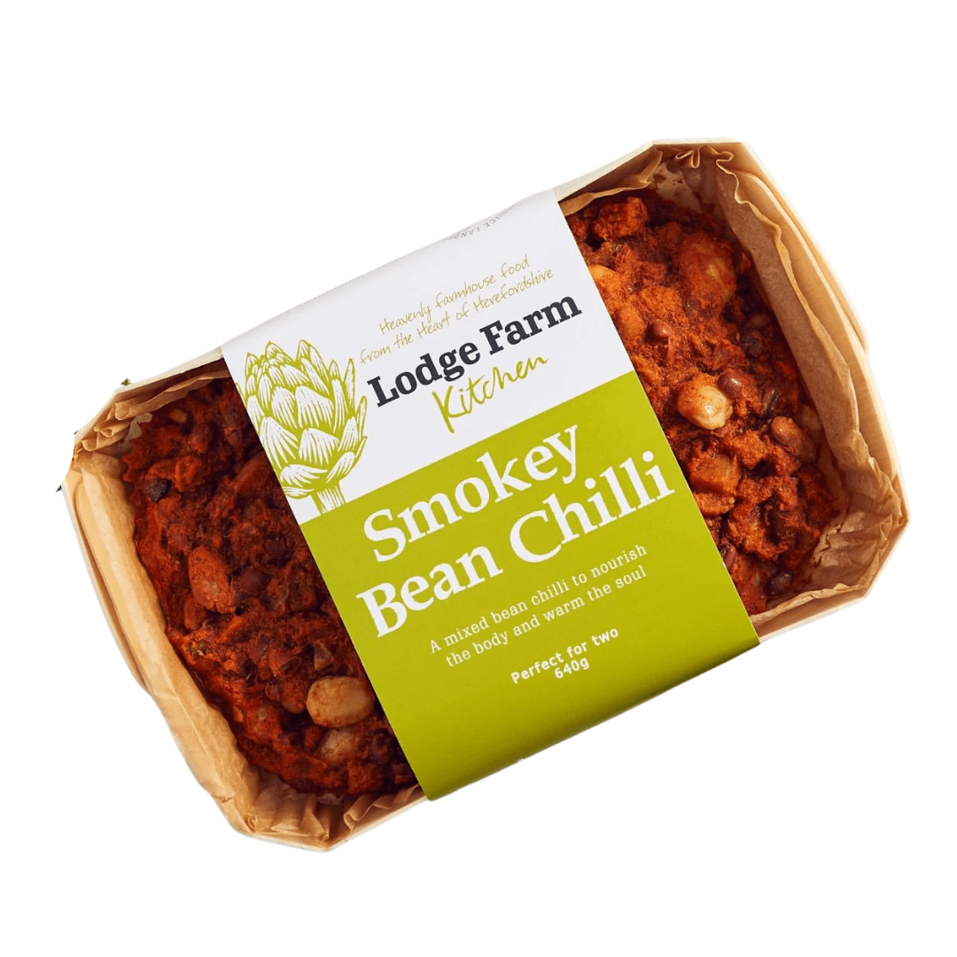 Lodge Farm Kitchen Smokey Bean Chilli Single - Earthfare Supermarket - 5060240872015