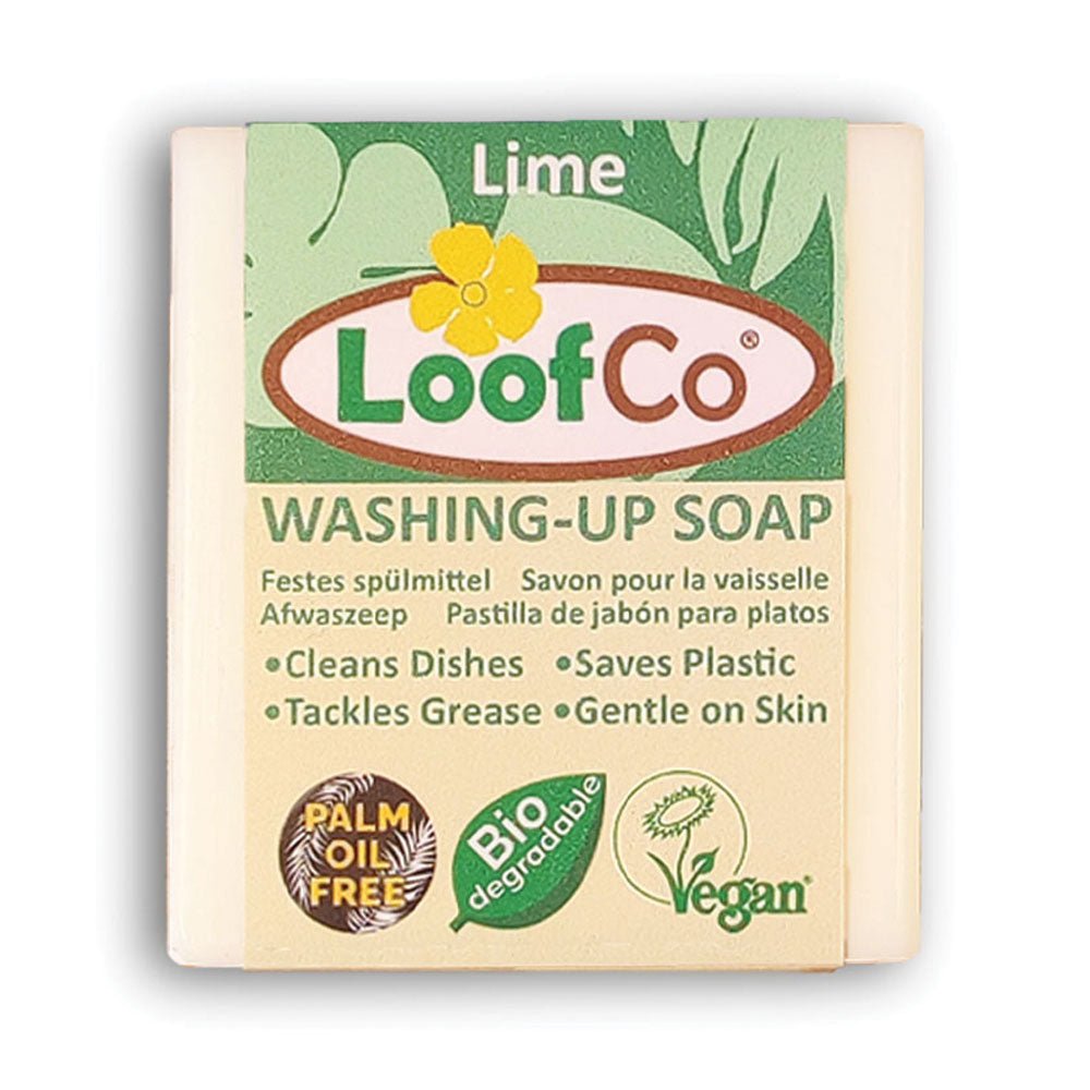 Loofco Washing Up Soap Bar Lime - Earthfare Supermarket - 5060175851260