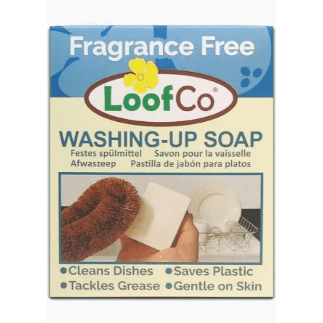 Loofco Washing Up Soap Bar Unscented - Earthfare Supermarket - 5060175851277