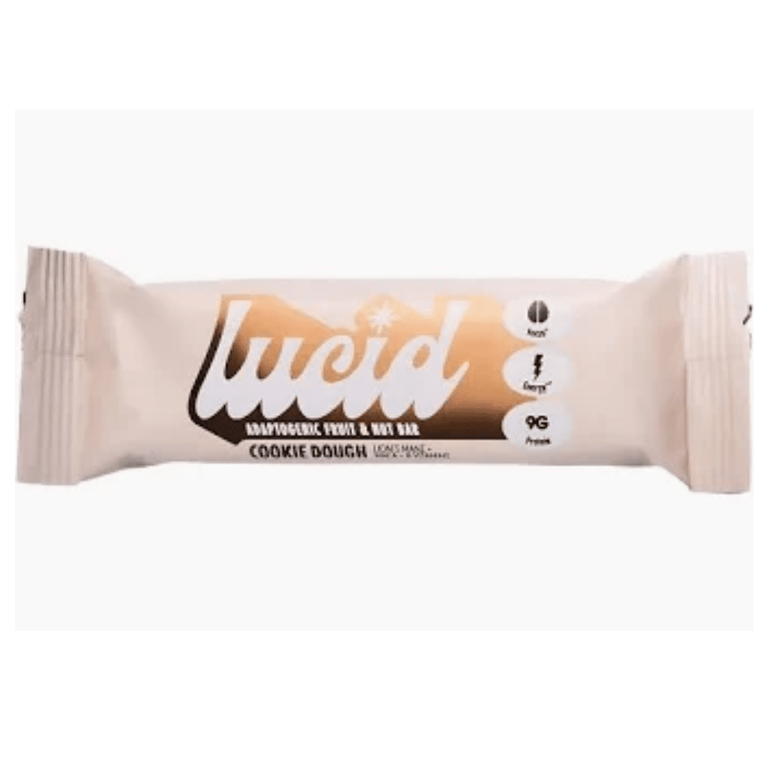 Lucid Cookie Dough Lions Mane & Maca Adaptogenic Bar - Earthfare Supermarket - 5070002524007