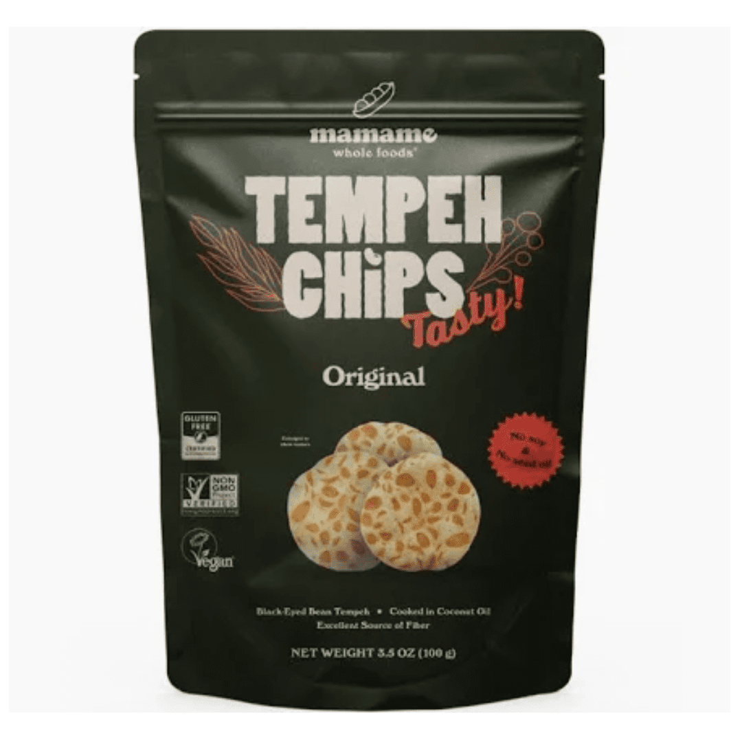 Mamame Tempeh Chips Original 100g - Earthfare Supermarket - 850057681062