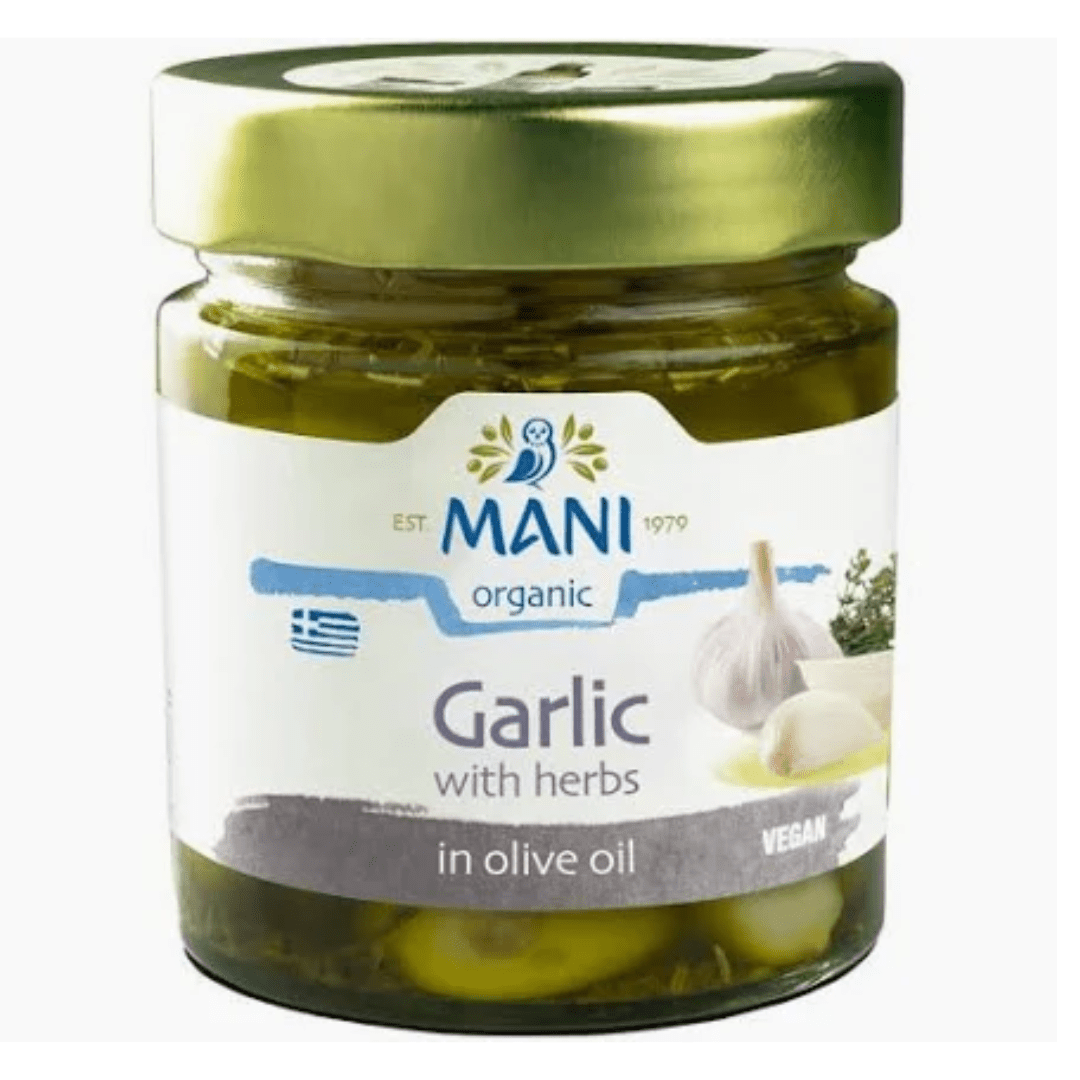 Mani Garlic with Herbs in Extra Virgin Olive Oil - Earthfare Supermarket - 5202423134170
