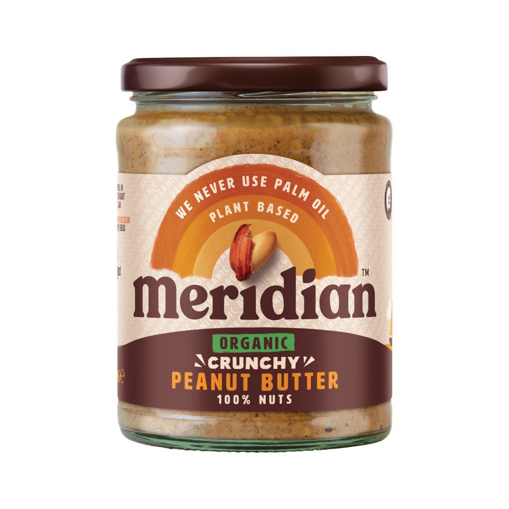 Meridian Crunchy Peanut Butter 470G - Earthfare Supermarket - 5060132284322
