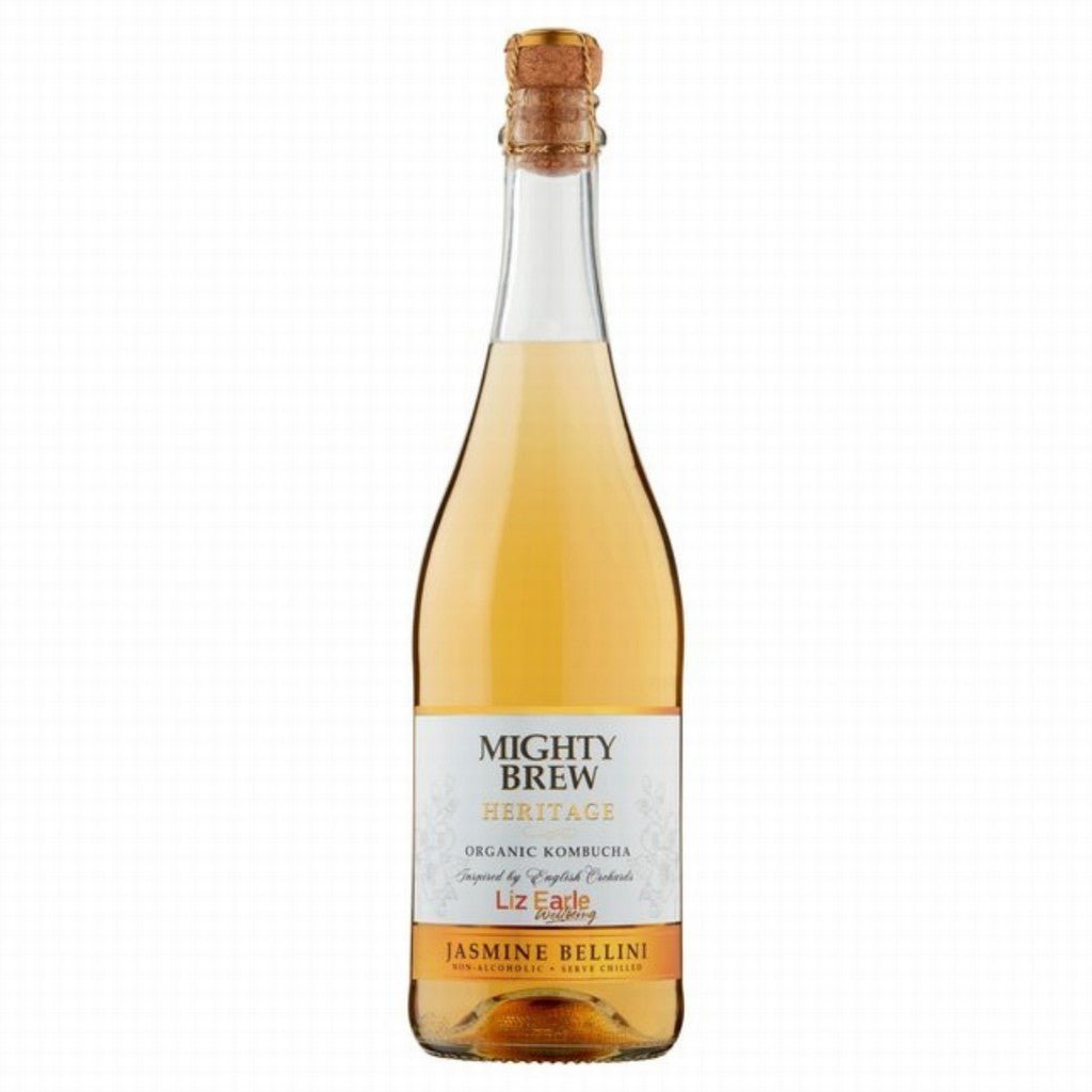 Mighty Brew Organic Kombucha Jasmine 750Ml - Earthfare Supermarket - 5060510930094