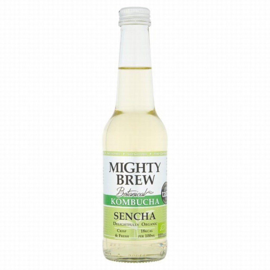 Mighty Brew Organic Kombucha Sencha 275Ml - Earthfare Supermarket - 5060510930001