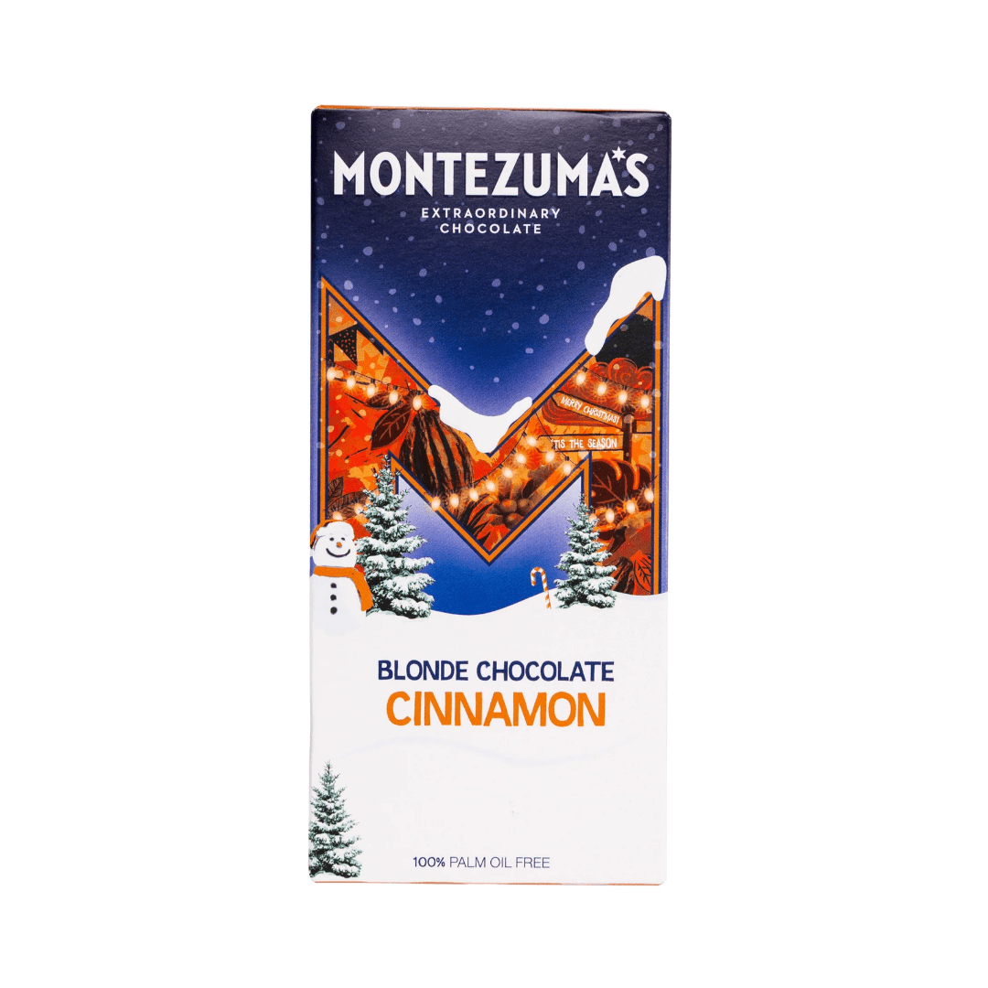 Montezuma's Blonde Chocolate Cinnamon 90g - Earthfare Supermarket - 5061120530049
