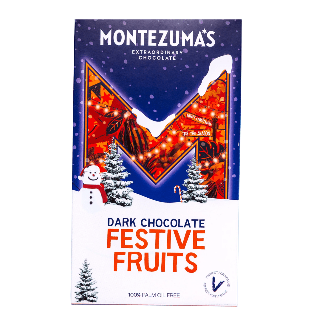 Montezuma's Festive Fruits Large Bar 300g - Earthfare Supermarket - 5061120530087