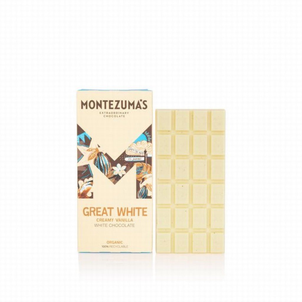 Montezuma's Great White Organic Creamy White Chocolate - Earthfare Supermarket - 5060719920469